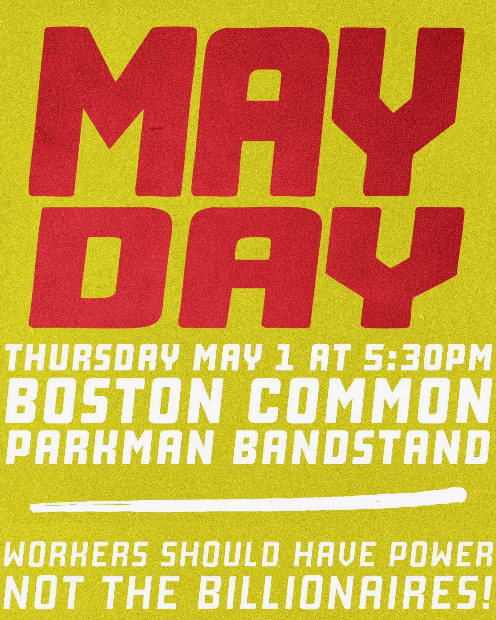 Boston May Day 2025