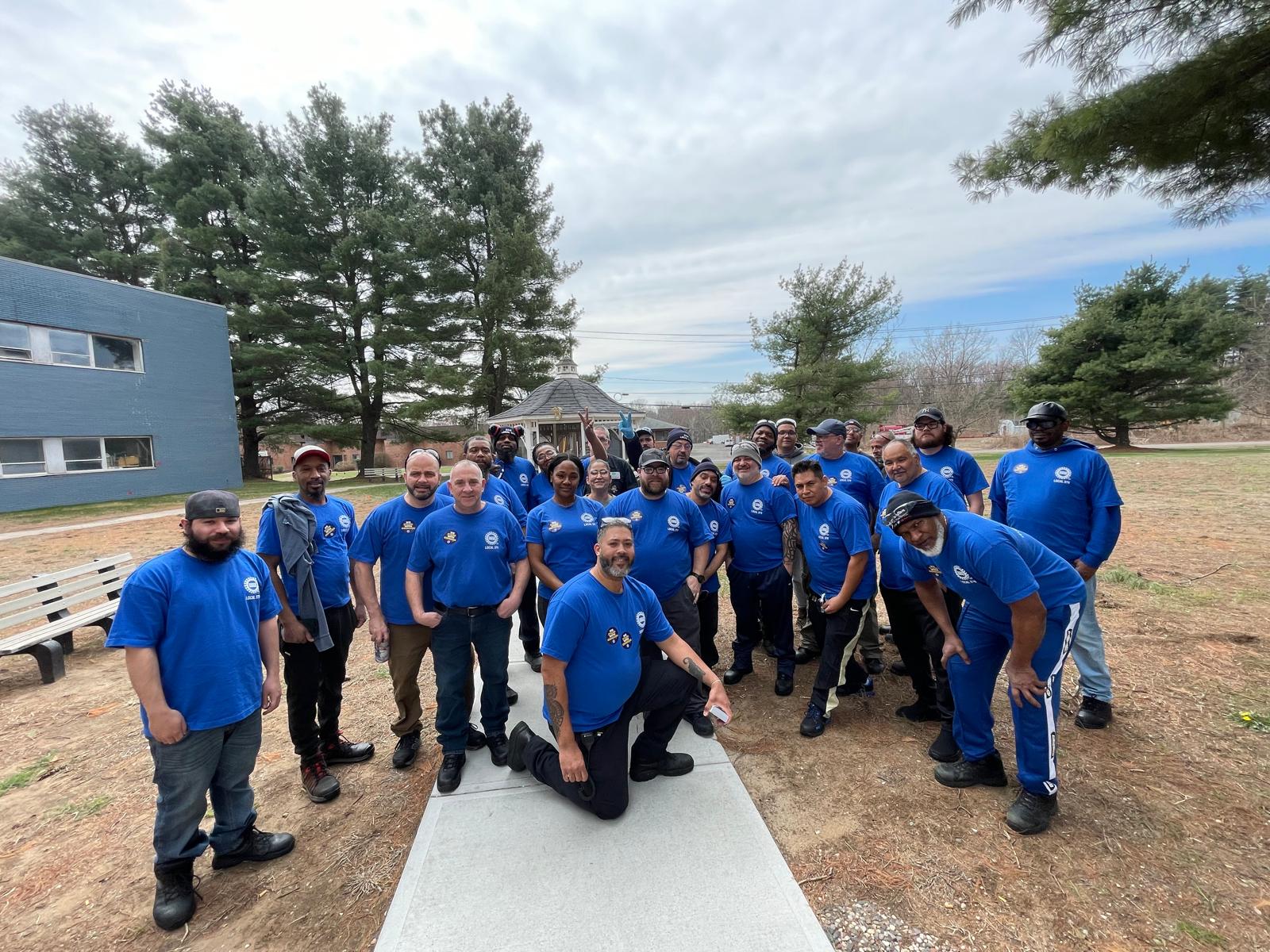 Some of the UAW Local 379 members
