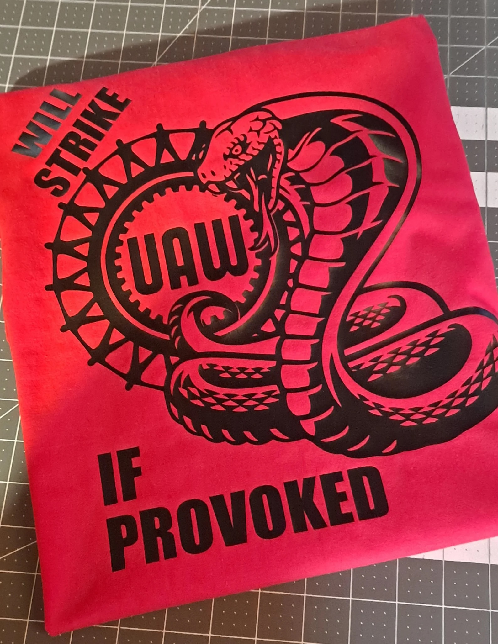 UAW will strike if provoked