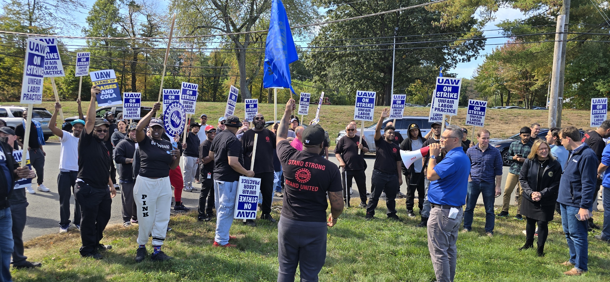 Local 379 members on strike