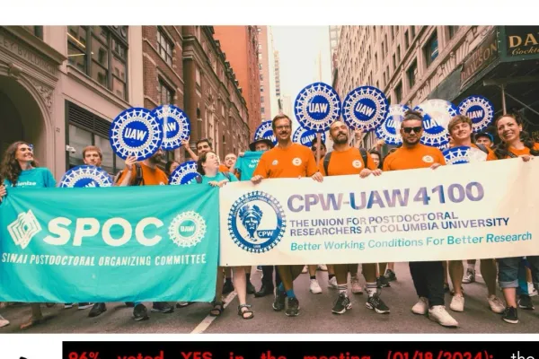 One big union! SPOC and CPW unite to form UAW Local 4100