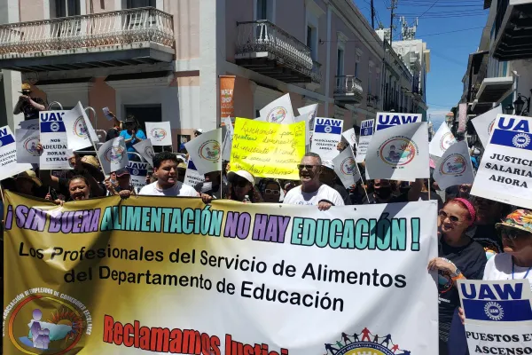Local 2396 rallies in Puerto Rico