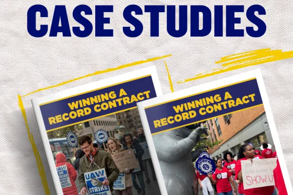 Region 9A Contract Campaign Case Studies