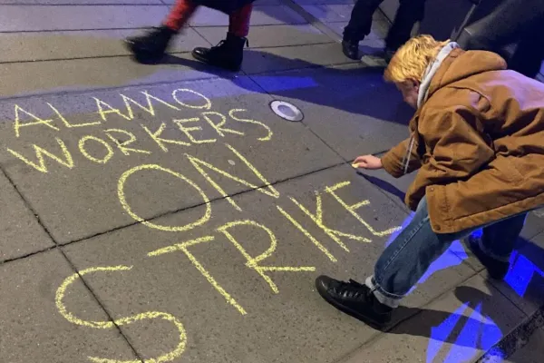 Alamo Workers On Strike