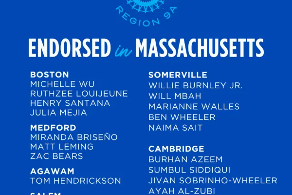 Vote for UAW-Endorsed Candidates in This Year’s Massachusetts Municipal Elections