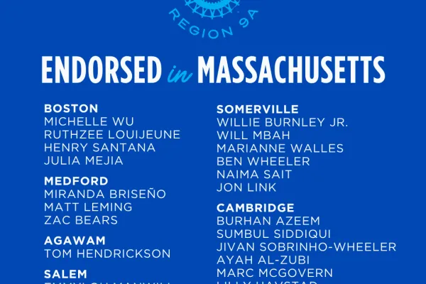 2025 Massachusetts municipal endorsements