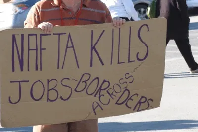 nafta kills jobs across borders