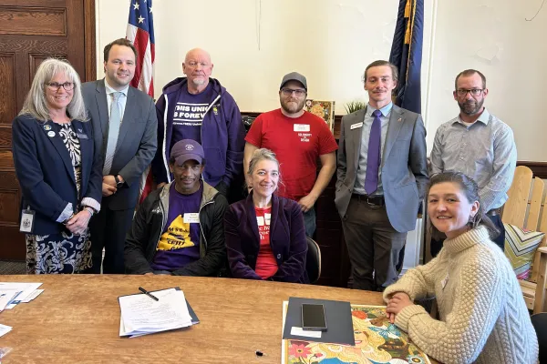 BMDA Members Join Maine AFL-CIO's Labor Lobby Day