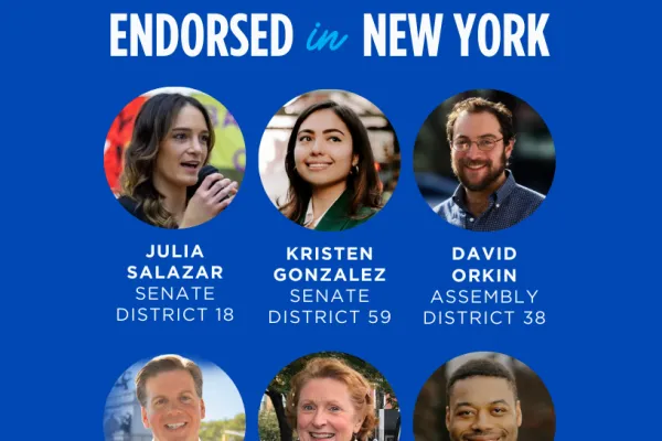 Endorsed in New York