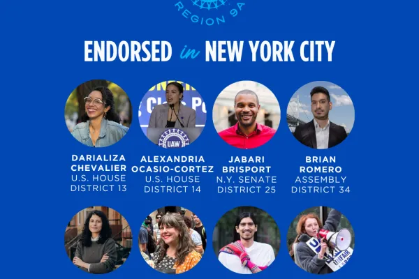 Endorsed in New York City