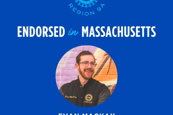 Endorsed in Massachusetts: Evan MacKay for State House, 25th Middlesex
