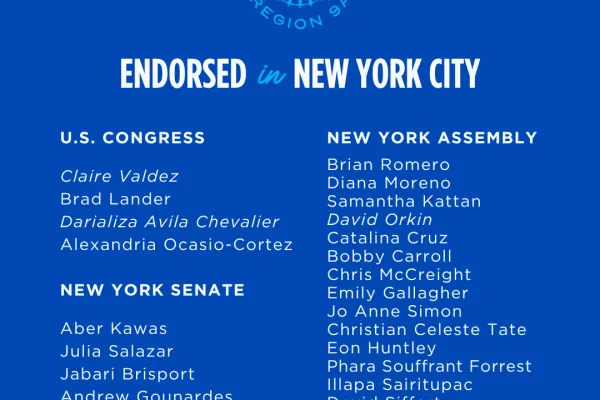 Endorsed in NYC - August 2026
