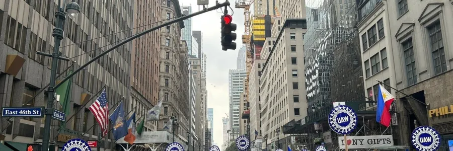 UAW at NYC Labor Day Parade