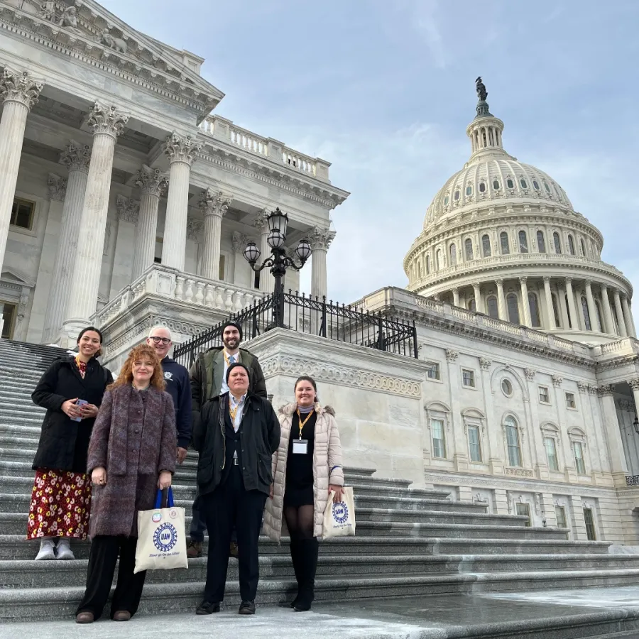 New York CAP members lobbying in Washington, DC