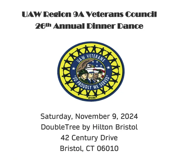 UAW Region 9A Veterans Council 26th Annual Dinner Dance