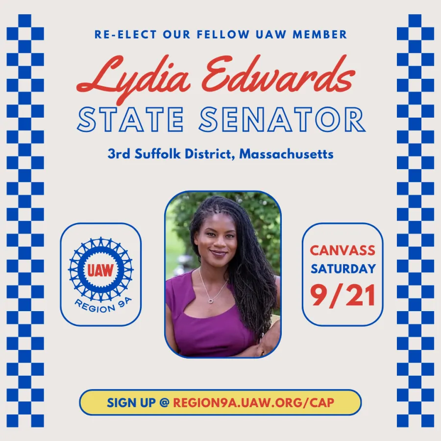 Canvass for Lydia Edwards for State Senator