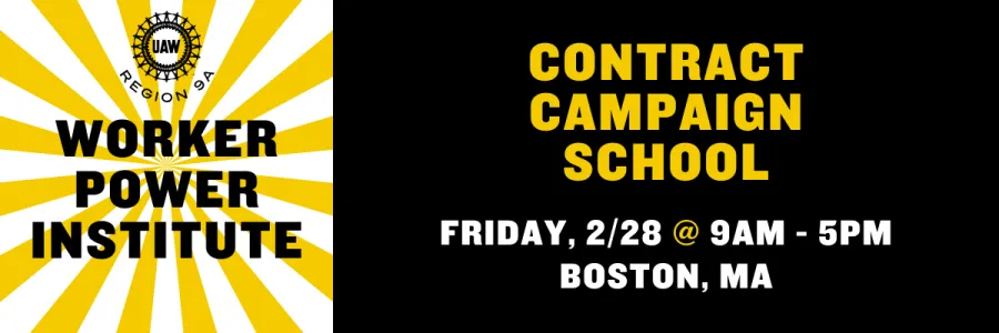 Contract Campaign School