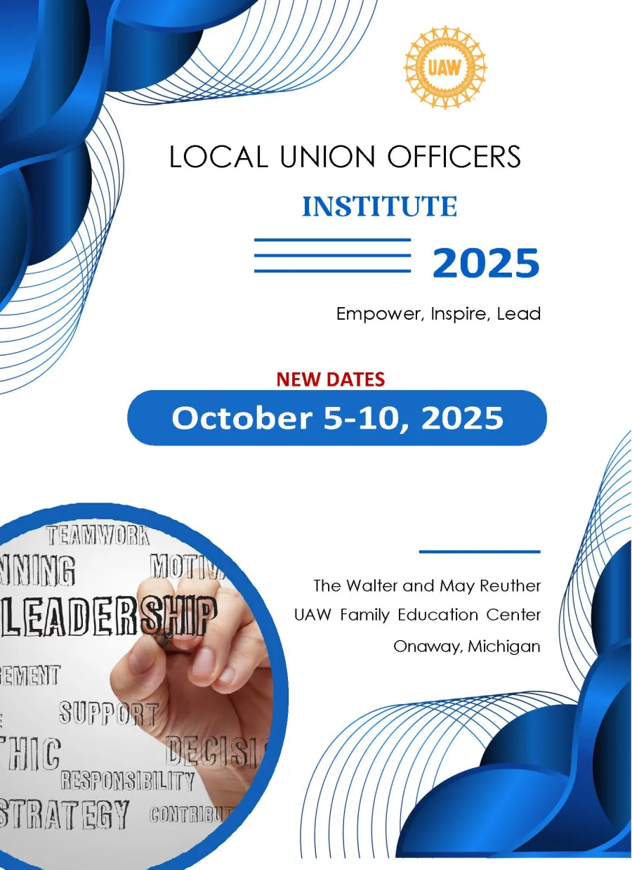 Local Union Officers Institute 2025