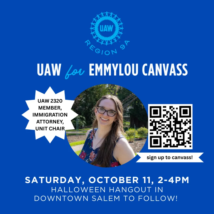 Canvass for Emmylou Manwill in Salem