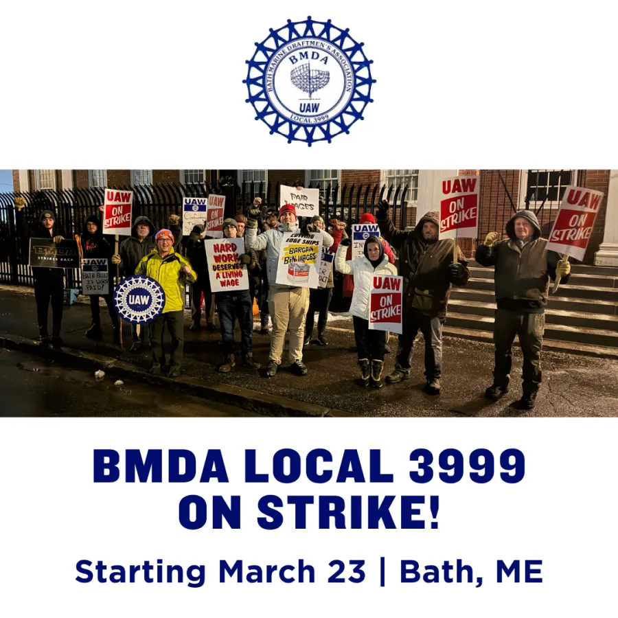 BMDA Local 3999 On Strike