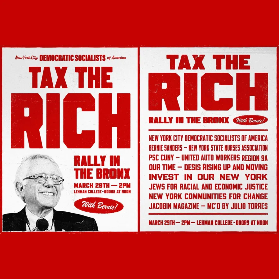 Rally to Tax the Rich with Bernie Sanders