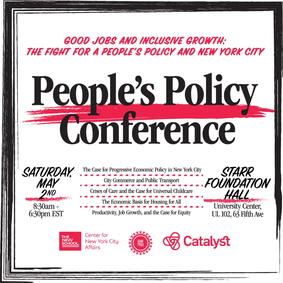 People's Policy Conference poster