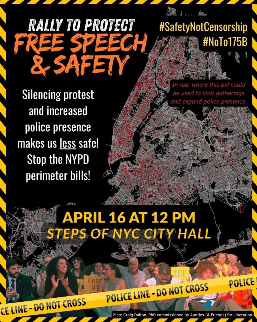 Rally to Protect Free Speech and Safety in NYC