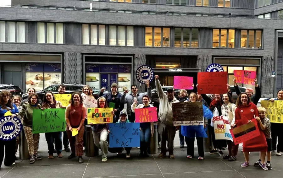 Local 2110 Members at Whitney, Brooklyn, & American Folk Art Museums Vote to Authorize Strikes