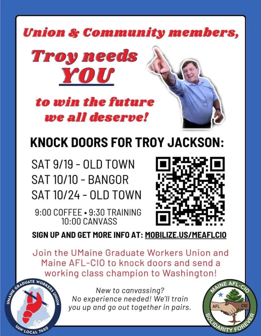 UAW & Labor Canvasses for Troy Jackson for U.S. Senate