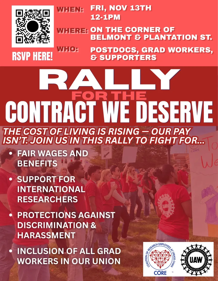 CORE-UAW Rally for the Contract We Deserve