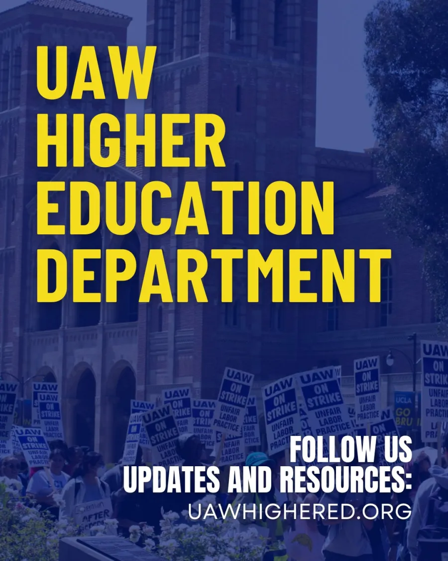 UAW Higher Education Council Special Meeting