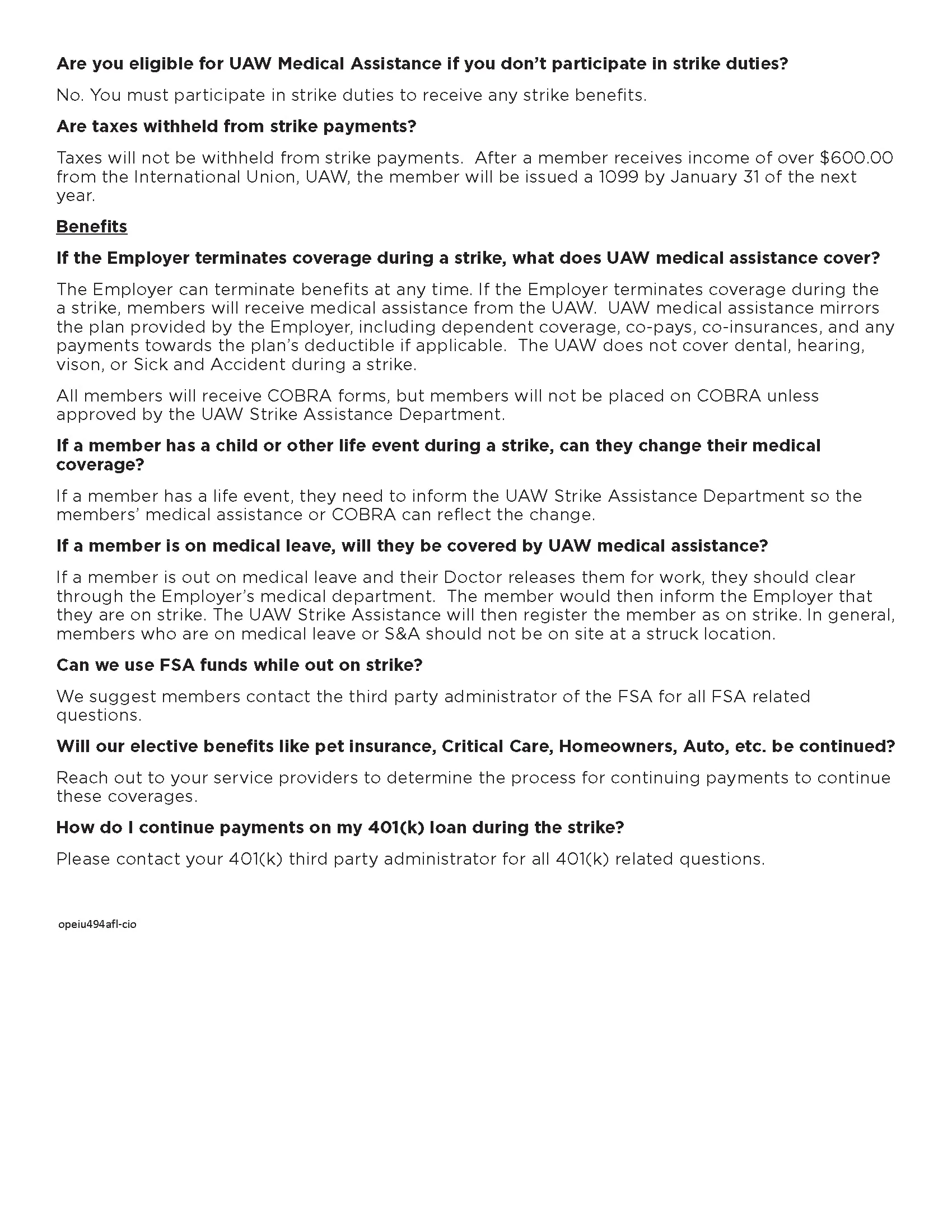 Local 571 MDA Strike FAQ Page 3