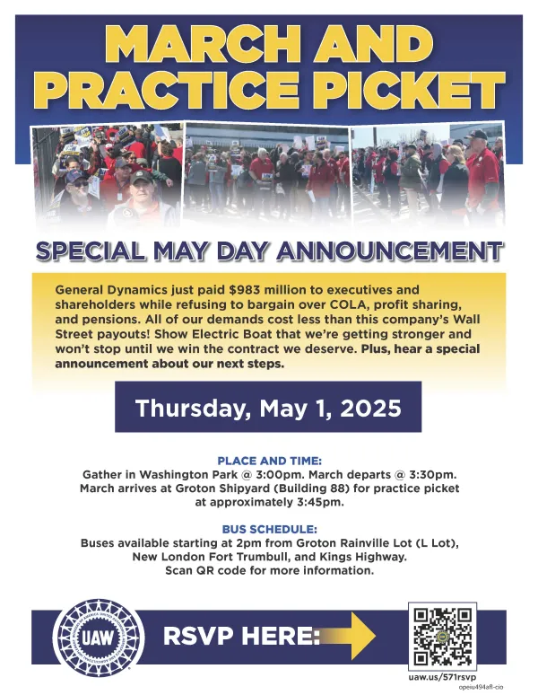 MDA 571 May Day Flyer
