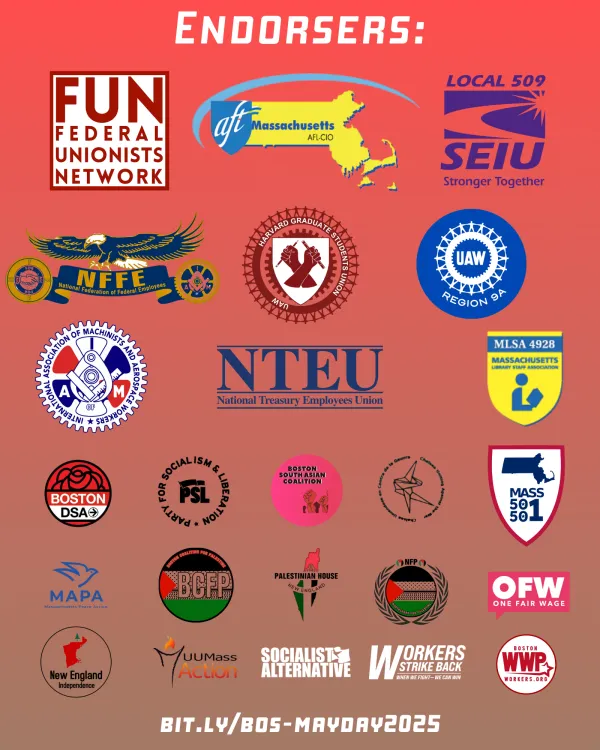 Sponsors of Boston May Day 2025