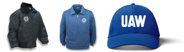 UAW VCAP swag options
