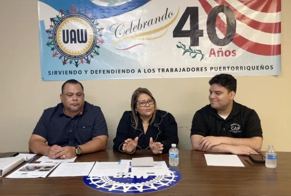 Region 9A Director Brandon Mancilla joins Facebook Live with members in Puerto Rico