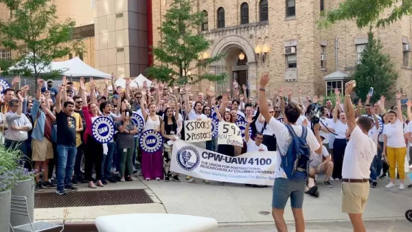 Local 4100 Postdocs Vote Overwhelmingly to Authorize Strike at Columbia