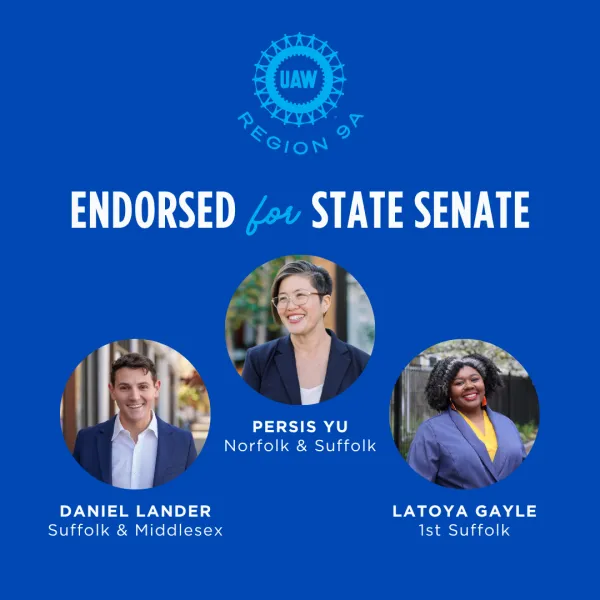 Endorsed for State Senate