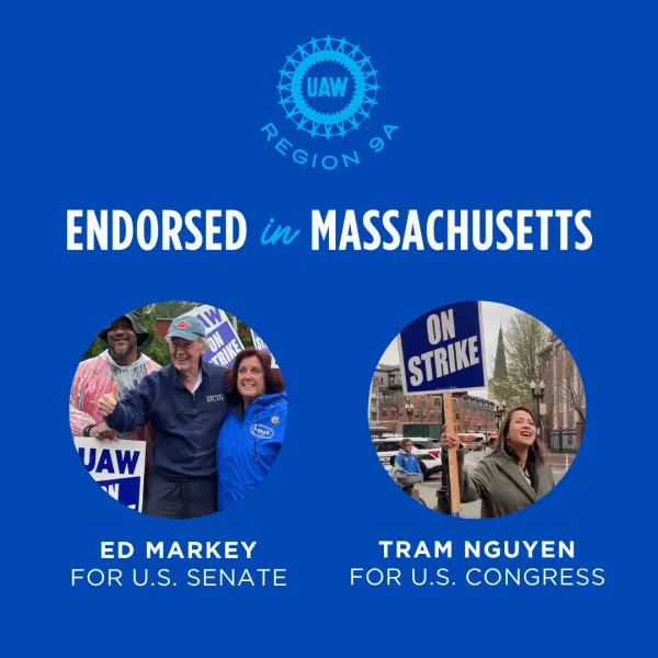Endorsed in Massachusetts: Ed Markey for U.S. Senate and Tram Nguyen for U.S. Congress