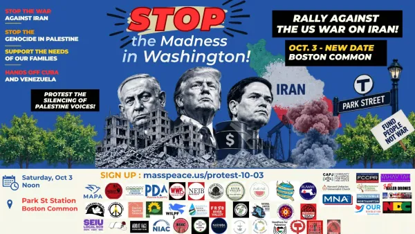 Massachusetts Peace Action Rally