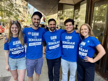 Zohran UAW Members