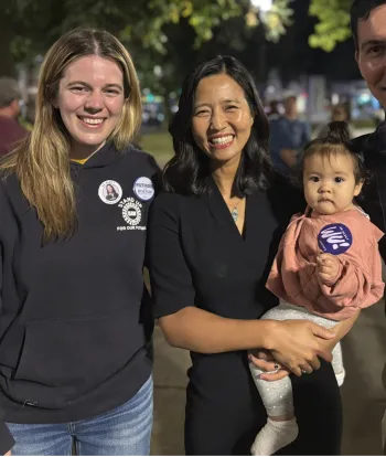 Mayor Wu Rally