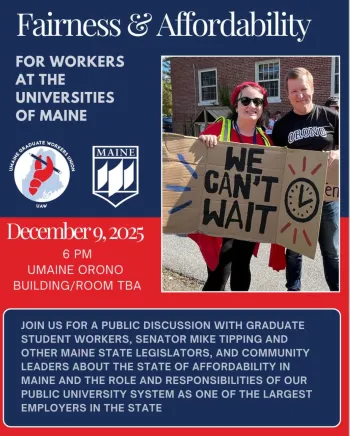 Fairness & Affordability for Workers at the University of Maine