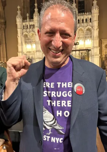 Brad Lander Supports Met Union