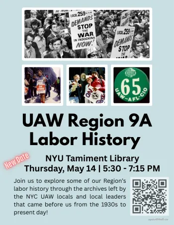 Labor History at NYU