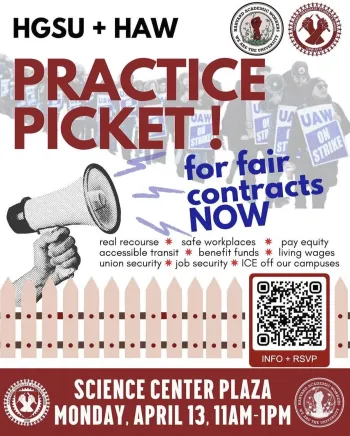 HGSU Practice Picket