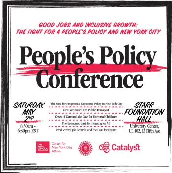 People's Policy Conference poster