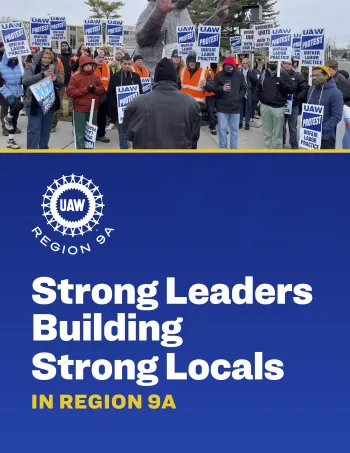 Strong Leaders Building Strong Locals in Region 9A