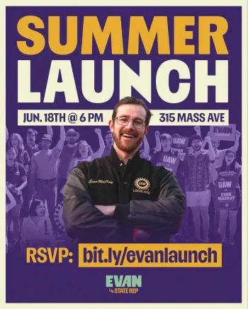 Summer 2026 canvass launch for Evan MacKay