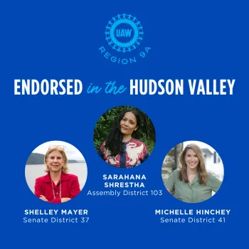 Hudson Valley CAP Endorsements